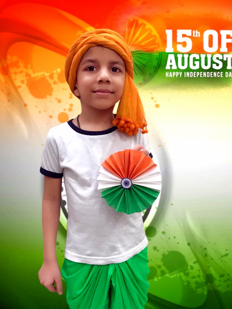 Presidium Dwarka-6, STUDENTS CELEBRATE INDEPENDENCE DAY WITH SOLEMNITY & GRANDEUR